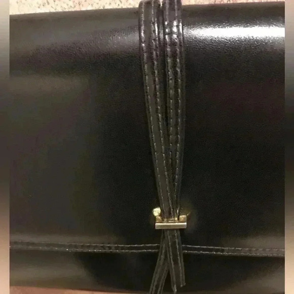 Jay Herbert New York I. Magnin black leather handbag‎​​ vintage - Picture 6 of 15